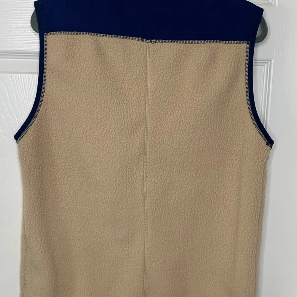 J. Crew Men’s Sherpa Vest Sz M